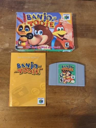 Banjo Tooie (Nintendo 64 N64) Complete in Box CIB Authentic Tested