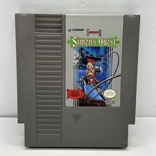 NES Castlevania II Simons Quest Nintendo Entertainment System Cleaned & Tested