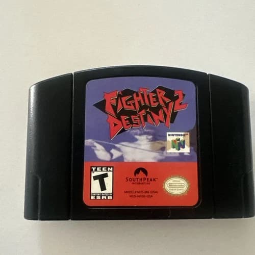 Fighter Destiny 2 (Nintendo 64, 2000) N64 Cart Only Authentic Tested
