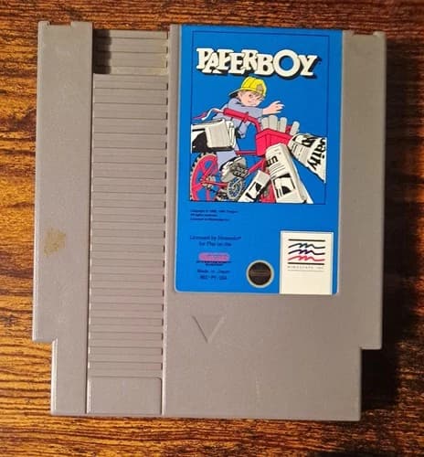 Paperboy (NES, 1988) LOOSE CARTRIDGE ONLY CLEANED, TESTED AND WORKING AUTHENTIC