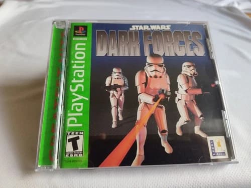 Star Wars Dark Forces (Sony PlayStation 1, PS1) Complete With Reg. Card