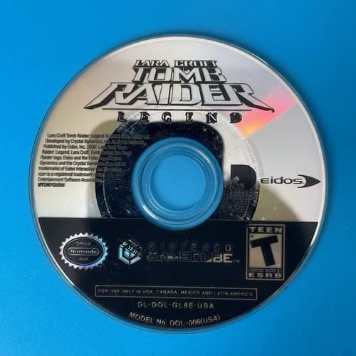Tomb Raider Legend Nintendo GameCube Tested Disc Only