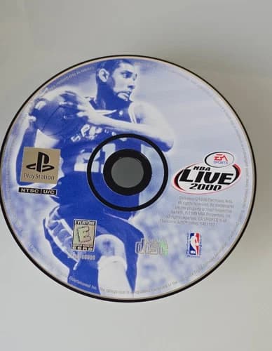 NBA Live 2000 (Sony PlayStation 1) PS1 DISC ONLY