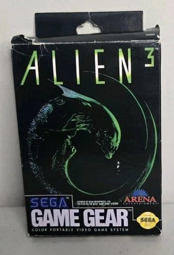 Alien 3 by Arena (USA Version)☆ Complete Authentic Sega Game Gear Nice Condition
