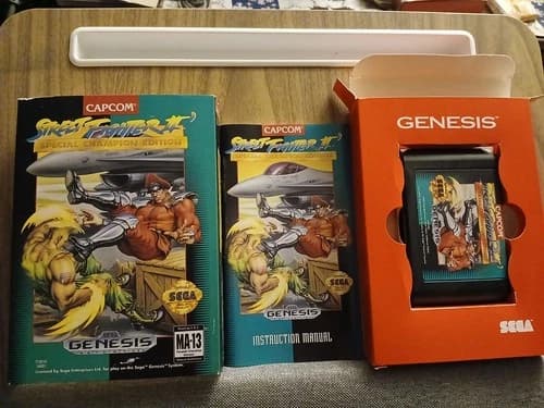 Street Fighter II 2 Special Champion Edition (Sega Genesis, 1993) CIB Complete