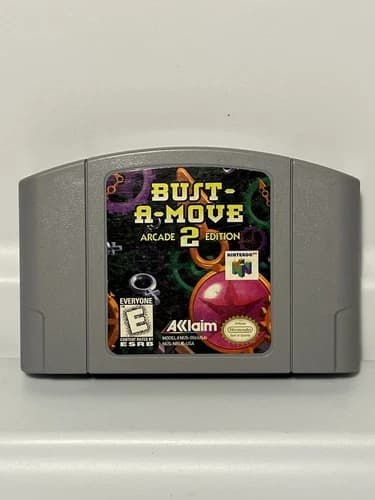 Bust-A-Move 2: Arcade Edition (Nintendo N64) Cleaned, Tested & Authentic