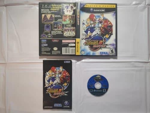 Sonic Adventure 2 Battle (Nintendo GameCube, 2004) - CIB Tested Working