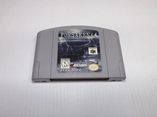 AUTHENTIC!! Forsaken 64 - Game Only - NINTENDO 64 - FAST SHIPPING! 530a