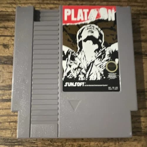 Platoon (Nintendo Entertainment System, 1988) Nes Game