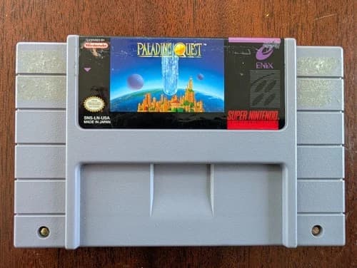 Paladin's Quest *Authentic* SNES Super Nintendo Cart Only