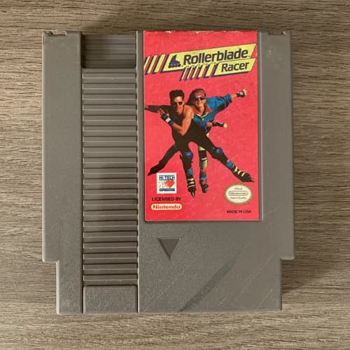 Rollerblade Racer (NES, 1993) Authentic Tested And Working