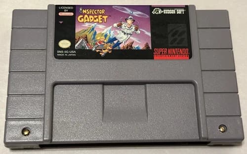 Inspector Gadget (Super Nintendo Entertainment System) SNES Authentic *TESTED*
