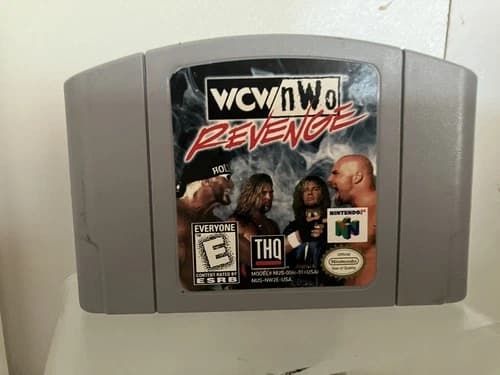 WCW/nWo Revenge (Nintendo 64 N64) Cart Only - Tested Authentic