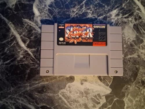 Super Street Fighter II SNES Authentic Tested Contacts Cleaned
