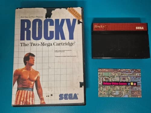 SEGA MASTER SYSTEM : Rocky