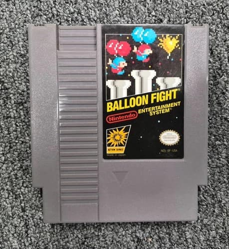 Balloon Fight -Nintendo NES (1989) Original Game