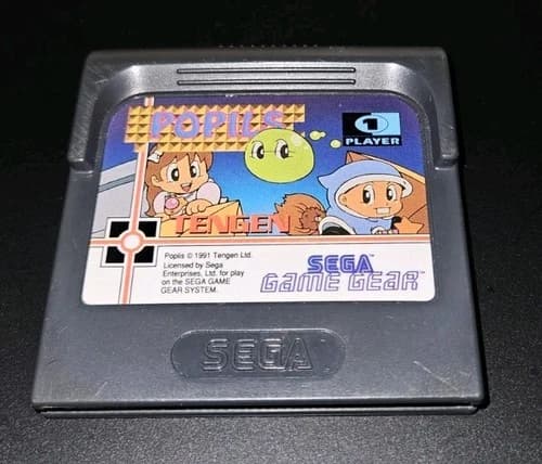 Popils Sega Game Gear 1991 Cart Only Free Postage