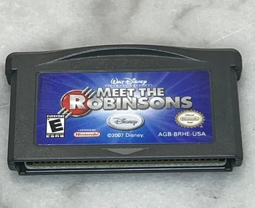 Nintendo Gameboy Advance Walt Disney Meet the Robinsons Video Game Cartridge