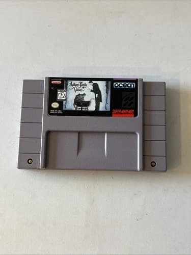 The ADDAMS FAMILY VALUES for SNES Super Nintendo video game cart only TESTED VG