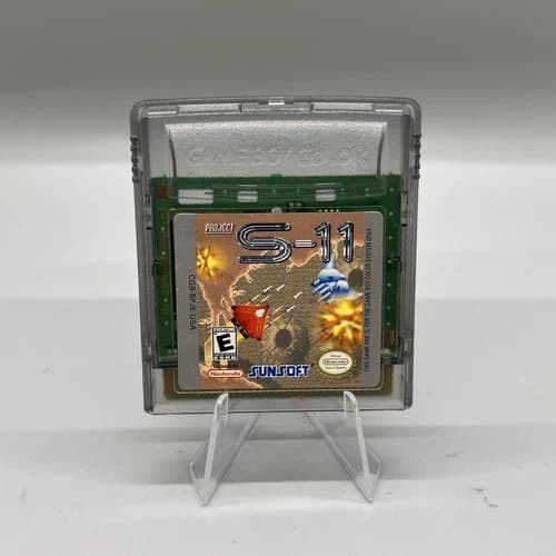 Project S-11 (Nintendo Game Boy Color, 2000) Authentic
