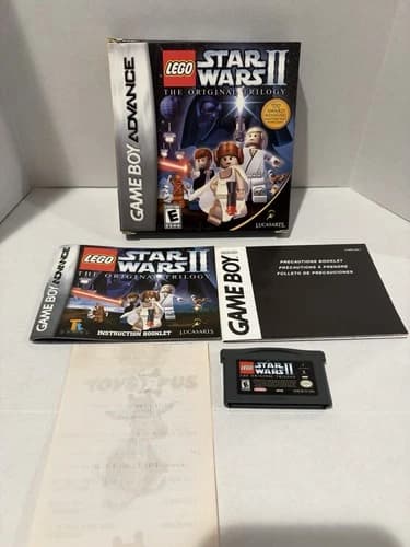 GBA Lego Star Wars II: The Original Trilogy - CIB Nintendo Game Boy Advance