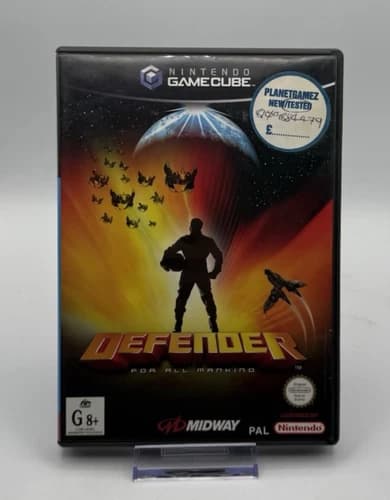 Defender For All Mankind For Nintendo Gamecube
