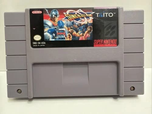 Sonic Blast Man SNES Super Nintendo Game Authentic