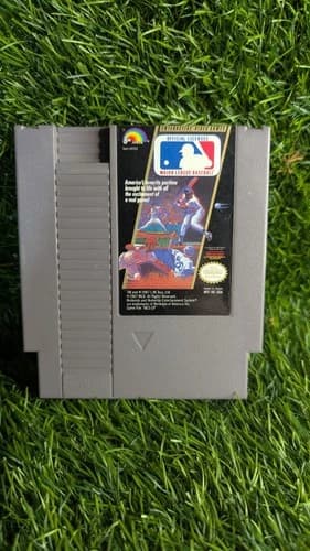 MLB Major League Baseball (NES, 1988) CARTRIDGE ONLY - Tested Working