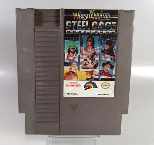 Nintendo NES: WWF WrestleMania: Steel Cage Challenge Cartridge - Tested & WORKS!
