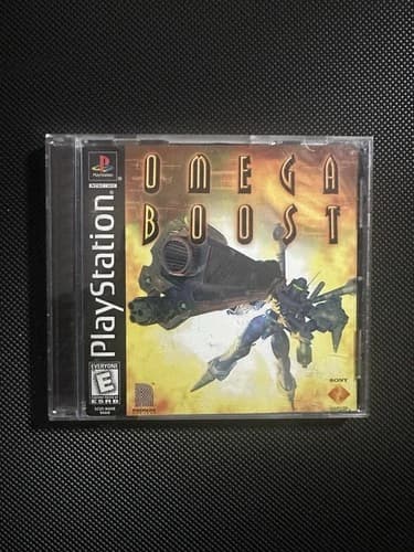 Omega Boost (Sony PlayStation 1, PS1) Complete CIB - Tested - Authentic