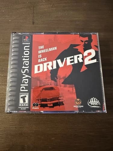 Driver 2 (Sony PlayStation 1, 2000) PS1 Black Label CIB Tested