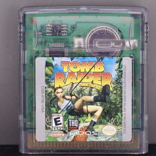 Tomb Raider: Starring Lara Croft (Game Boy Color, 2000) - Jungle Mayhem