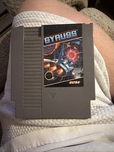 Nintendo NES 1988 Gyauss Game Cartridge Tested & Working