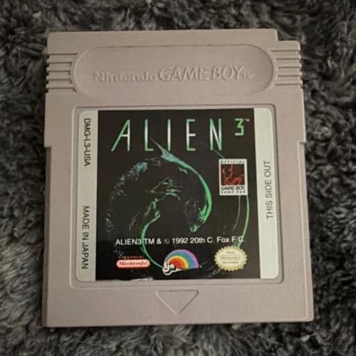 LJN Alien 3 Nintendo Game Boy NTSC-U/C (US/Canada) 1992 Cartridge
