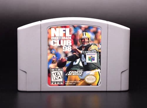 NFL Quarterback Club 98 N64 Cartridge Only Nintendo 64 Authentic Tested