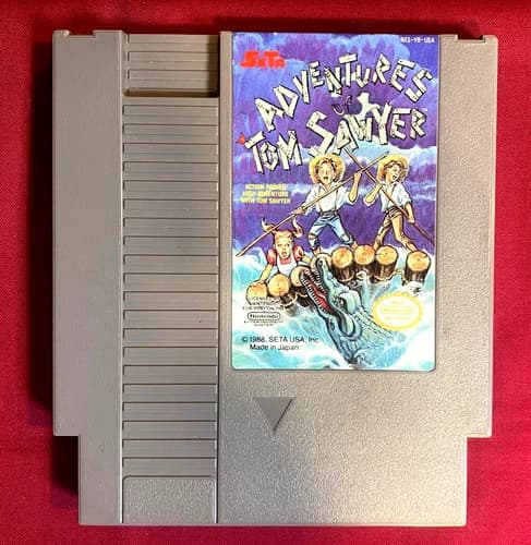 Adventures of Tom Sawyer - 1989 Nintendo NES - Cleaned & Tested