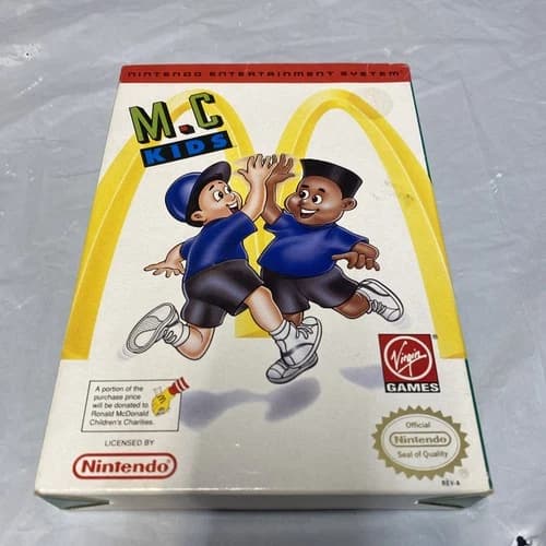 M.C. Kids McDonald's Nintendo NES Complete in Box CIB