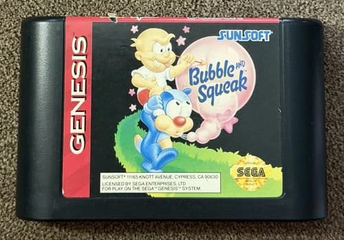 Bubble and Squeak (Sega Genesis, 1994)