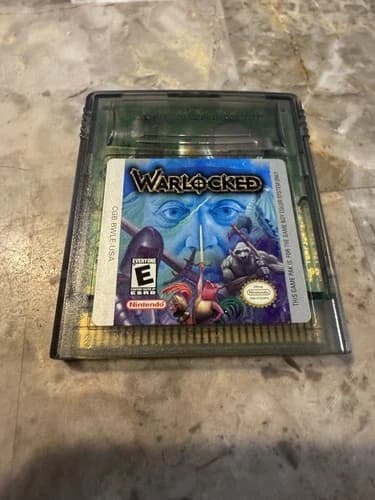 Warlocked gameboy color Authentic Tested & working Game Cartridge Boy RARE