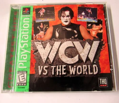 WCW vs. The World (Sony PlayStation 1, 1997, PS1) CIB Greatest Hits Tested