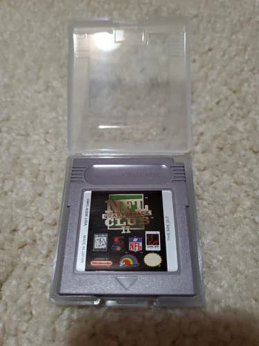 NFL Quarterback Club II 2 (Nintendo Game Boy, K-A, 1995) Cartridge WORKING