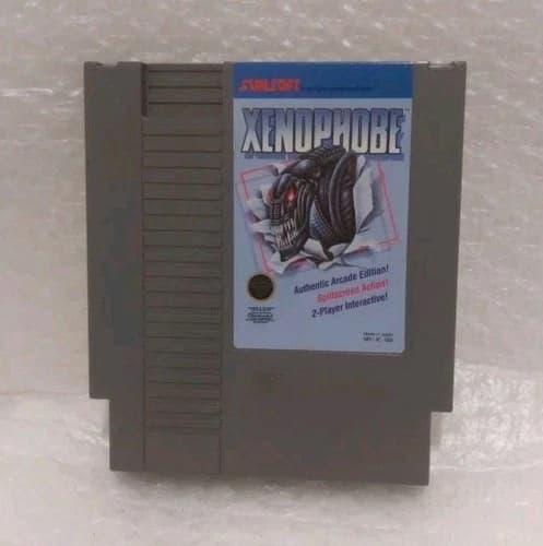 Xenophobe Nintendo NES Cleaned/Tested