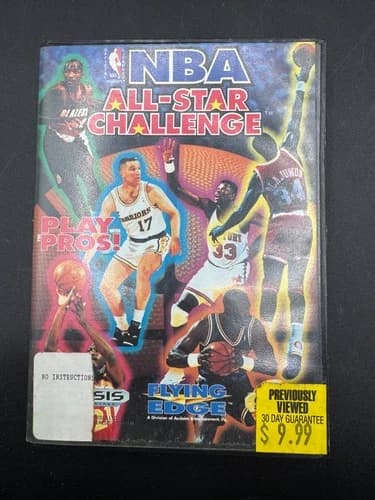 NBA All-Star Challenge (Sega Genesis, 1992)