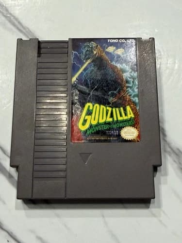 Godzilla: Monster of Monsters (Nintendo Entertainment System, 1989) Cart Only
