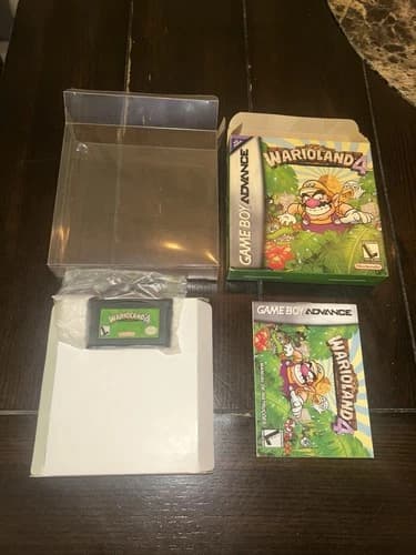Wario Land 4 Gameboy Advance Gba Complete In Box Cib