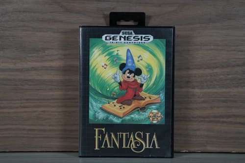 Fantasia (Sega Genesis, 1991) Complete Tested