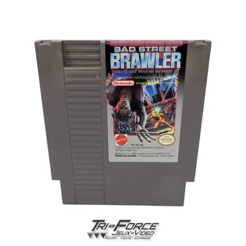 Bad Street Brawler Nintendo NES Authentic Cart tested, free shipping