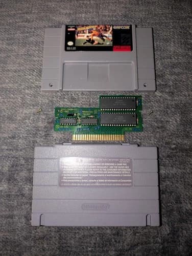 Capcom's Soccer Shootout for Super Nintendo SNES Authentic Game Cart! Tested!