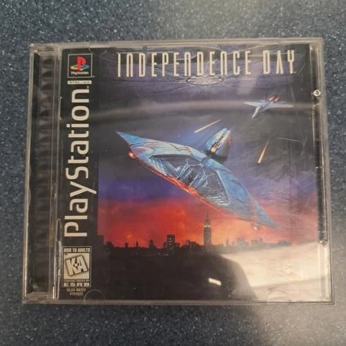 Independence Day (Sony PlayStation 1, 1997) PS1 Complete W/Manual *READ*