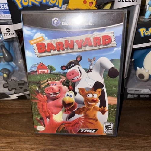 Barnyard Nintendo GameCube Complete CIB